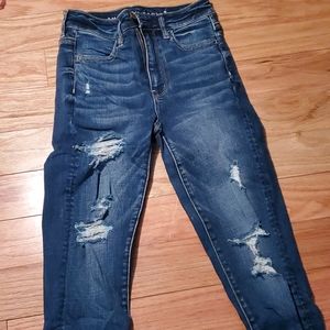 American Eagle high rise skinny Jeans